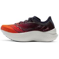 Saucony Endorphin Pro 3 Bėgimo amortizuojantys neslystantys lengvi žemi bėgimo bateliai Moteriški bėgimo bateliai Tamsiai mėlyni Oranžiniai S10755-65 38