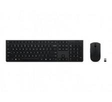 Lenovo Professional Wireless Rechargeable Combo Keyboard and Mouse | Keyboard and Mouse Set | Wireless | Mouse included | Bluetooth | Nordic | Rechargeable professional | Grey