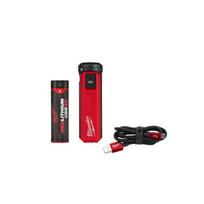 4932493335 MILWAUKEE REDLITHIUM™ USB L4 PPS-301 ĮKROVIMO RINKINYS (AKUMULIATORIUS + ĮKROVIKLIS)
