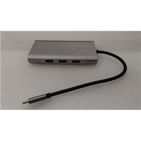 SALE OUT. Raidsonic Icy Box IB-DK4040-CPD USB Type-C Docking Station with two video interfaces | USED, REFURBISHED, WITHOUT ORIGINAL PACKAGING AND MANUALS