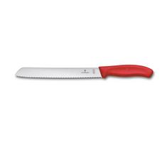 Victorinox - Virtuvinis duonos peilis SWISS CLASSIC 21 cm raudonas