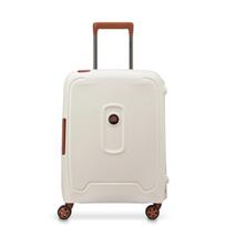 DELSEY mažas lagaminas Moncey 4W 55cm Slim 3844803 - Mėlyna, Mažas (S)