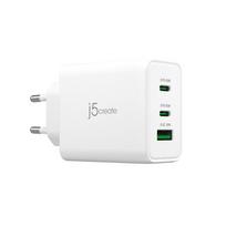 J5create - 65W GaN USB-C 3-Port Charger - EU