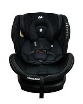 Automobilinė kėdutė Kikkaboo Stark Isofix, 0-36 kg, black