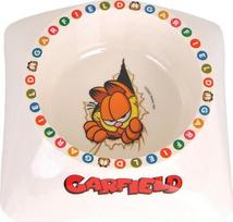 Garfield melamino dubuo / balta ir pilka