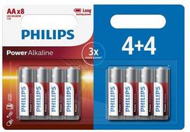 PHILLIPS PHILIPS POWER šarminis akumuliatorius AA LR6 4+4 VIENET