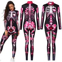 Skeletoriaus Kostiumas Skeleto Kostiumas Coco Helovino Karnavalo Kostiumas, Universal