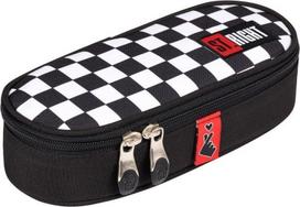 ST.RIGHT Pencil Case with Flap K-Pop Chain Oval PC1 3629 => ST.RIGHT Pieštukinis Dėklas su Užklopčiu K-Pop Grandinė Ova **3629**