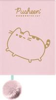 Šv. Majevski Užrašų Bloknotas A5 96l PUSHEEN ROŽINIS