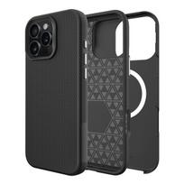 Dėklas Perfectionists Triangle Mag Case Apple iPhone 16 Pro juodas