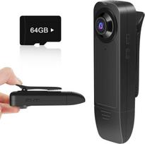 Vaizdo kamera Mini kūno kamera 1080P FHD, plataus kampo lęšis, 360 min įrašymas, naktinis matymas
