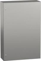 SPACIAL S3X stainless 304L, Scotch Brite® finish, H1200xW800xD300mm.. range of product: Spacial S3X - device application: multi-purpose - product or component type: compact enclosure - enclosure nominal height: 1200 mm - enclosure nominal width: 800 NSYS3X12830 | 3606480155017