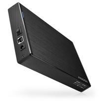 AXAGON EE35-XA3 external 3.5″ enclosure, USB 3.0, SATA II, aluminium – black