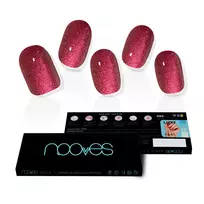 Nooves Ruby Claret Premium Glam Glitter gelio lakštai nagams 20 U
