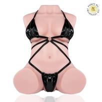 Tantaly Candice Pro 19.3kg Removable Vagina Catwoman Sex Doll Torso with Tantabosom