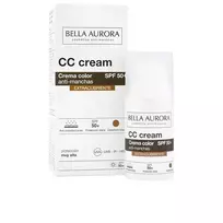 BELLA AUR. APSAUGINIS KREMAS NUO SAULĖS CC EXTRACUBRIENTE SPF50+ 30ML