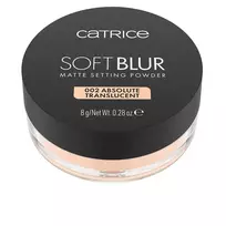 SOFT BLUR mattifying setting powder #002-Absolute Translucent 8 gr