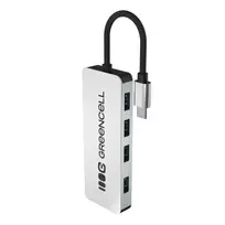 USB-C pagrindinis USB-C ir 4x USB-A 3.0 šakotuvas