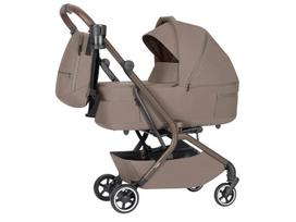 Universalus vežimėlio komplektas Carrello Magia 2in1 Cocoa Beige