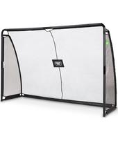 Mobilūs futbolo vartai su atmušimo sienelė Exit Finta 300x200x90cm