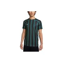 Nike Dri-Fit Pro Striped Color Block Crew Neck Soccer Jersey Men Tops Black DV9294-010 M
