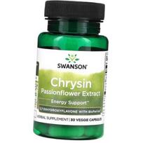 Pasifloros chrizino ekstraktas, Chrysin Passionflower Extract, Swanson 30 kaps. (71280354) 30vcaps