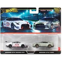 Hot Wheels Premium 2-pack Modeliukas Nissan GTR NISMO GT3 & 2017 Nissan GTR