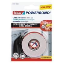 Tesa dvipusė lipni juosta itin stipri, 1,5 m x 19 mm, Baltas 55791