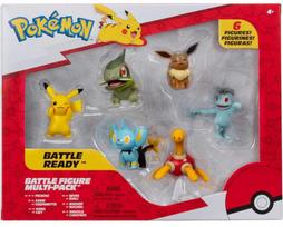 Jazwares Pokemon mūšio figūrėlės 6-Pak 8 serija, figūrėlės