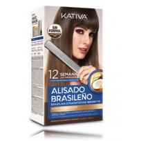 Kativa Alisado Brasileno braziliško plaukų tiesinimo rinkinys - Brunette