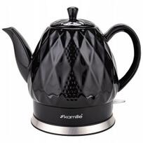 Virdulys Elektrinis keraminis arbatinukas Kamille 1,5l, 1200w, juodas