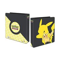 Pikachu 2 colių segtuvas Pokémon kortelėms su 3 žiedais Ultra Pro