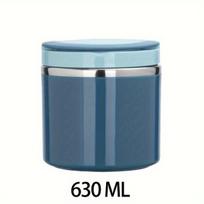1vnt 630ml Nerūdijančio Plieno Maisto Termosas , Mėlyna