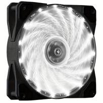 12CM RGB LED ventiliatorius kompiuteriui su 33 lempomis. , 15 baltos spalvos lempučių