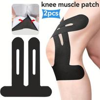 Elastinis kineziologinis teipas keliams, 2/6 vnt. , Juoda