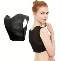 Kvėpuojantis laikysenos koreguojantis nugaros korsetas moterims. , L (60 kg)