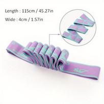 Tempimo diržas jogai, pilatesui ir terapijai ,  115*4cm Violetinė