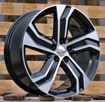 Ratlankis RACINGLINE Y0143 R18x8 5x108 ET 42 CB 63.4 (Black Polished) (765 kg)