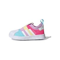 Adidas Originals Superstar 360 Patogūs žemi vaikščiojimo batai Kūdikių batai Balti Mėlyni Violetiniai GY9197 20