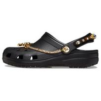 Crocs Patogūs Kvėpuojantys Laisvalaikio Neslystantys Patvarūs Mediniai Batai Moteriški Avalynė Juodi 209684-001 34-35