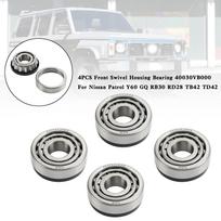 4 vnt. Priekinės pasukamosios guolių korpuso guolis 40030VB000 Nissan Patrol Y60 GQ RB30 RD28