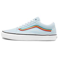Vans Old Skool Žemi Skate Batai Vaivorykštiniai Unisex Sportbačiai Mėlyni VN0A4U3BU4K 36 white