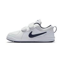 Nike Pico Velcro Patogūs Neslystantys Smūgius Sugeriantys Dilimui Atsparūs Kvėpuojantys Žemi Kasdieniai Bateliai Vaikams Sportbačiai Balti Juodi 454500-101 32 gray