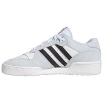 Adidas Originals Rivalry Low Sintetinės Odos Audinio Sportiniai Žemi Batai Moteriški Kedai Pilki Balti FX9464 39⅓