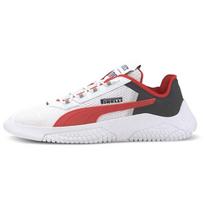 Puma Replicat X Pirelli Tinklelio Patogūs Žemi Sportiniai Bateliai Vyriški Sneakeriai Juodi Balti Raudoni 339855-08 43