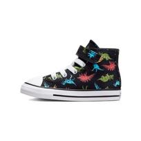 Converse Chuck Taylor All Star Easy-On Dinosaurs High-Top Canvas Shoes Baby Sneakers Black A02441C 22