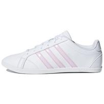 Adidas Neo Coneo Qt Sintetinės odos Patvarūs žemi krepšinio bateliai Moteriški sportbačiai Balti Rožiniai DB0132 37⅓