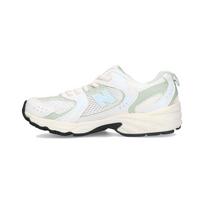 New Balance Nb 530 Patvarūs žemi bėgimo bateliai vaikams Vaikų bėgimo bateliai Balti žali PZ530ZO 30