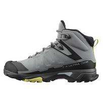 Salomon X Ultra 4 Mid Winter Ts CSWP amortizuojantys neslystantys lauko žygio batai moterims, juodi, pilki 413650 36⅔
