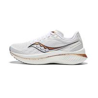 Saucony Endorphin Speed 3 Lengvi kvėpuojantys patvarūs žemi bėgimo bateliai su anglies plokšte Moteriški sportbačiai Balti Platinum S10756-14 37